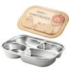 maxcook Stainless Steel Compartmented Lunch Box