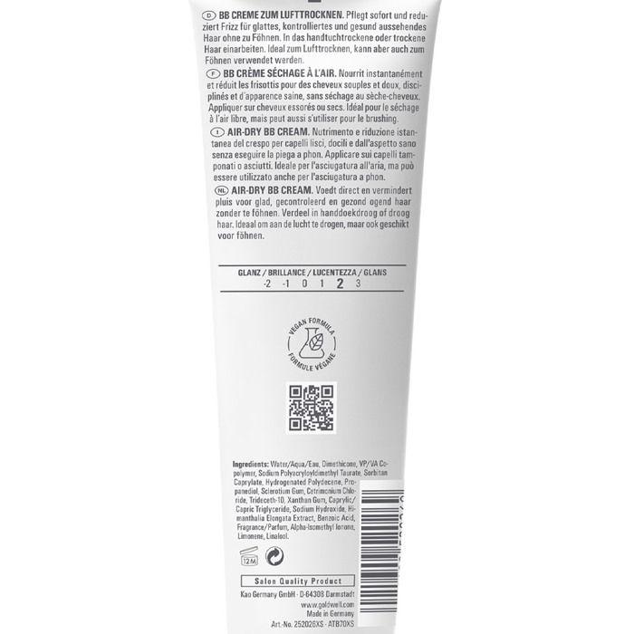 Goldwell Stylesign Air-Dry Bb Cream 125ml - crème anti-frisottis