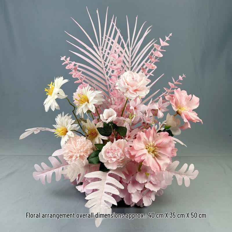 

Artificial Wedding Stage Floral Decorations - Aisle, T-Stage, Background Simulation Flowers