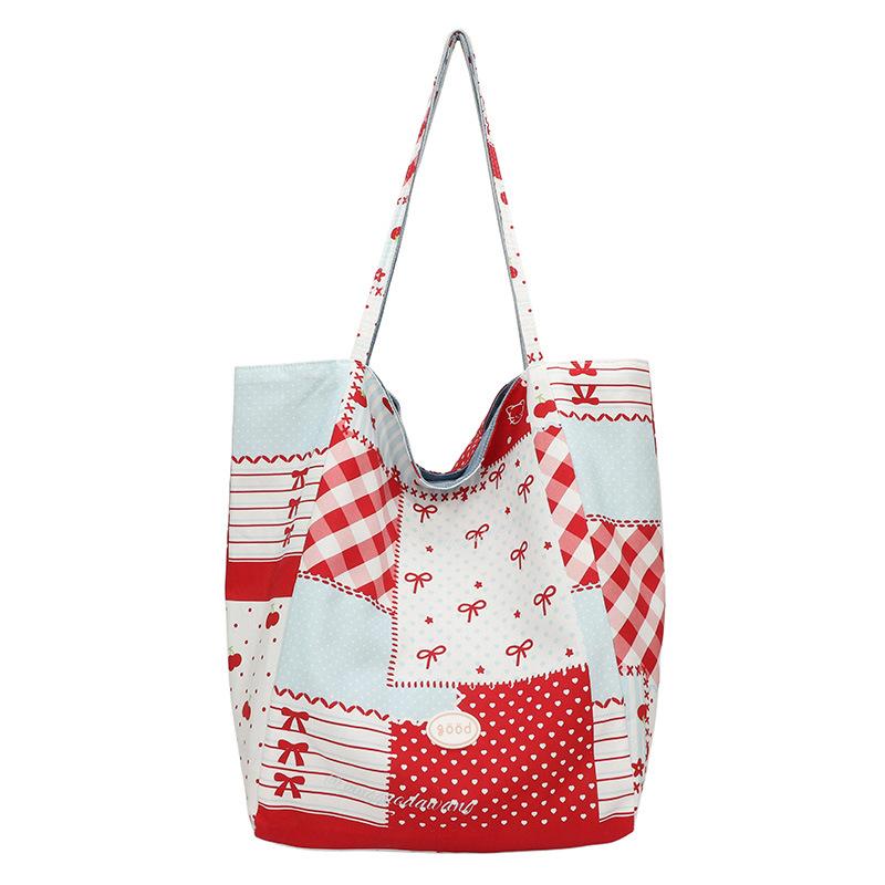 2025 Summer New Foreign Style Texture Simple Large Capacity Bag Fashion Trend Casual Women Shoulder Tote Bag