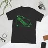Mathe Dreieck Humor Hypotenuse Unisex T-Shirts Freizeit-T-Shirts Kurzarm Rundhals-T-Shirts Reine Baumwolle Originalkleidung