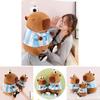 Capybara Plüschtier mit Fußball-Design für Kindergeschenk und Sportveranstaltungen