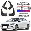 Hyundai Mistra Schmutzfänger: Weiche Gummi-Autoschmutzfänger für Modelle 2017-2020