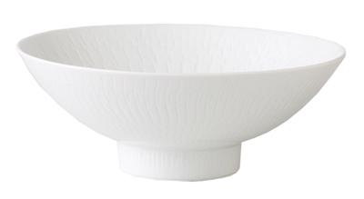 Nishikai Keramik Hasami-gods Vitporslin Kanna Platt Skål 11422 (Stor)