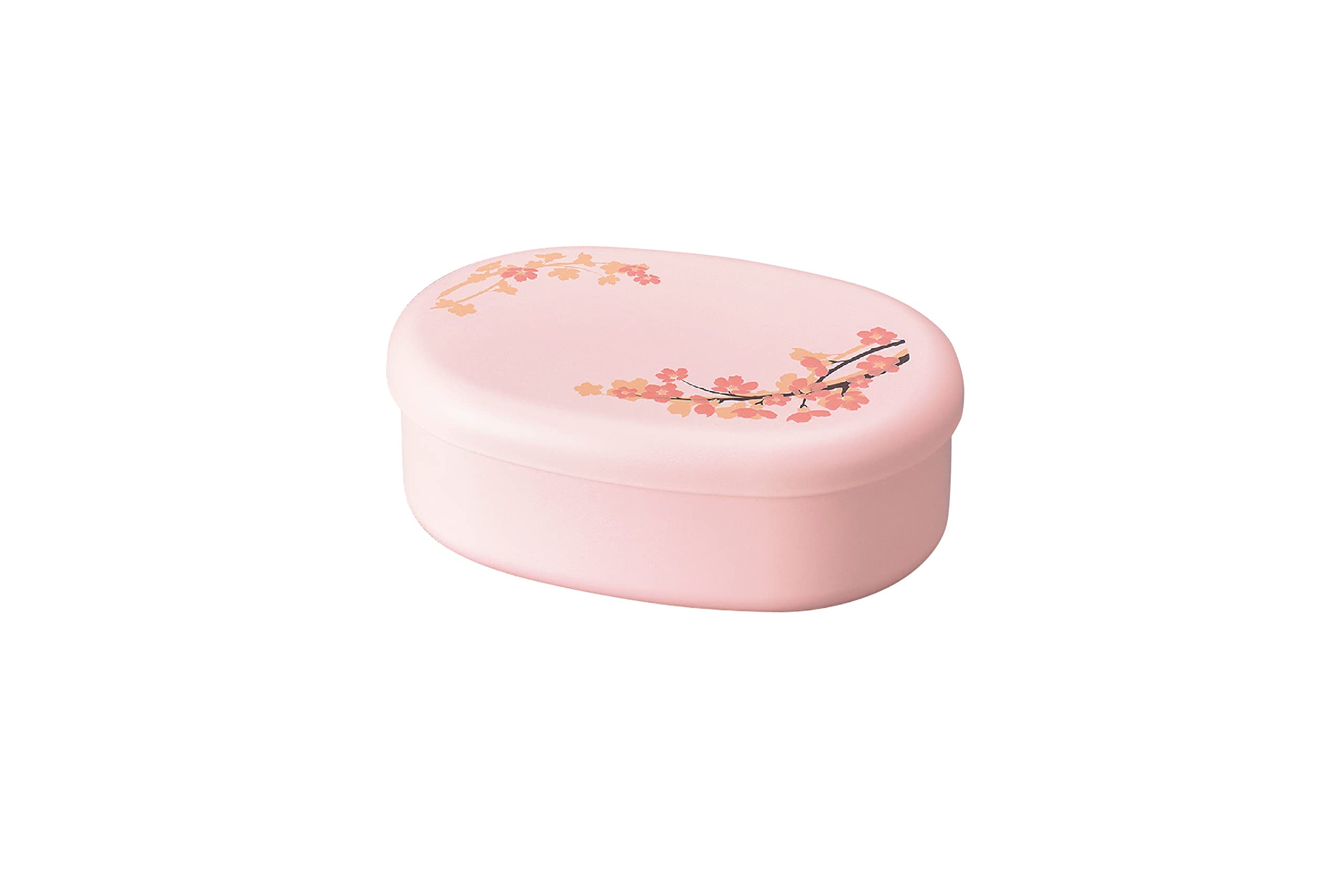 

Tatsumiya SAKURA Oval Bento Box 30401 One-Tier (PK) Size Approx. W16.2 D11.3 H5.9