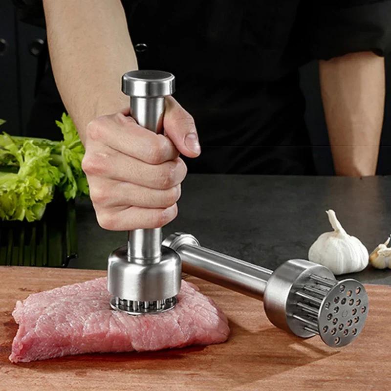 Durable 21 Ultra Sharp Needle Blade Tenderizer for Steak, Beef - Kitchen Cooking Tools, 304 Stainless Steel Meat Tenderizer