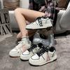 Popular thick-soled little white shoes women's summer 2025 new popular small man height increase versatile casual muffin dad shoes