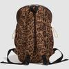 Leopard Print Backpack Student Schoolbag Lightweight Backpack