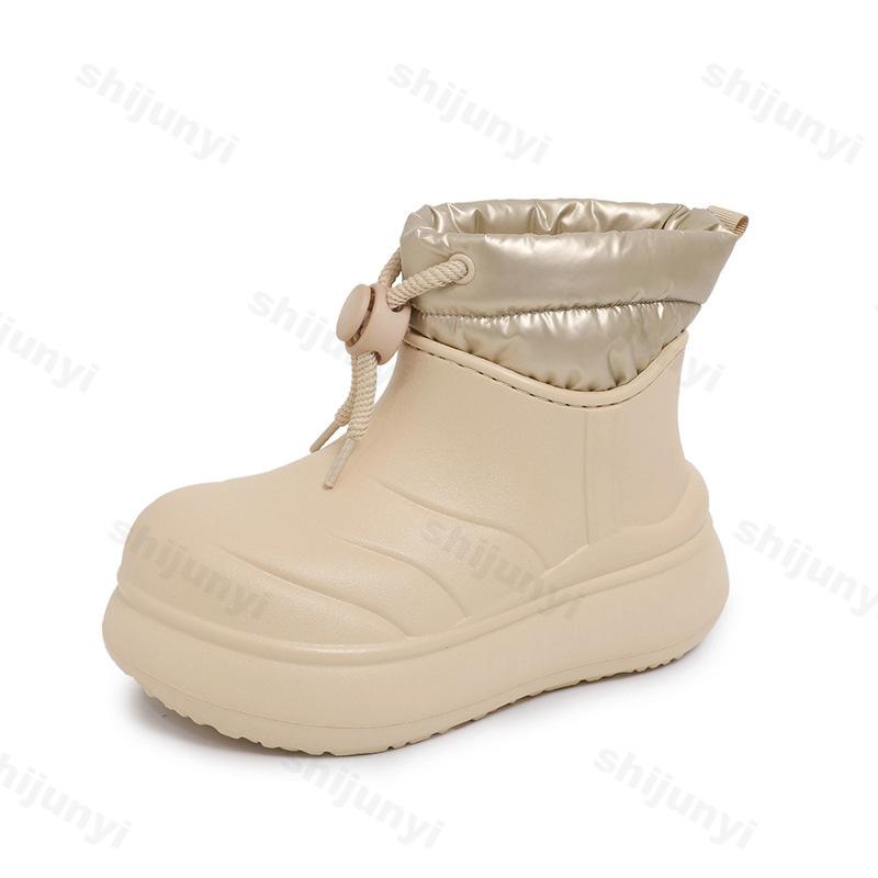 2026 Damskie Buty Śniegowce Zimowe Pluszowe Ciepłe Gruba Podeszwa Antypoślizgowe Nowe Buty Wiatroszczelne Damskie Bawełniane Buty Platforma Trampki Botas Mujer