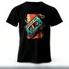 Cassette Tape Printed Mens TShirt 100 Cotton Oversized Retro Music Graphic Tees for Women Tops Tees Casual Streetwear