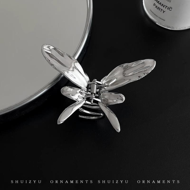 Mermaid Crystal Butterfly Hair Clip - 2024 Trendy Fairy Hairpin for Women