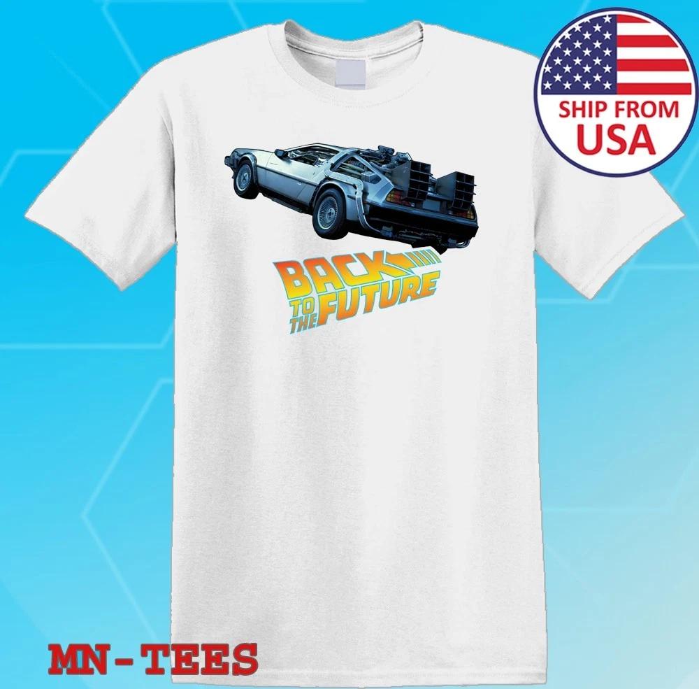 Back To The Future White Size S-5XL S
