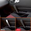 Car Interior For Nissan 350Z 2006-2009 Soft Carbon Fiber Co-Pilot Ide Door Pull Handle Decoration Sticker Auto Accessories