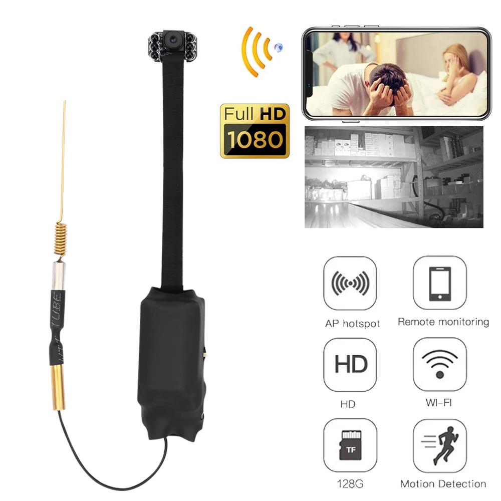 HD 1080P DIY Camera WiFi IP Mini Camera Night Vision Motion Detection Remote Viewing P2P Wireless Mini Camera Loop Recording