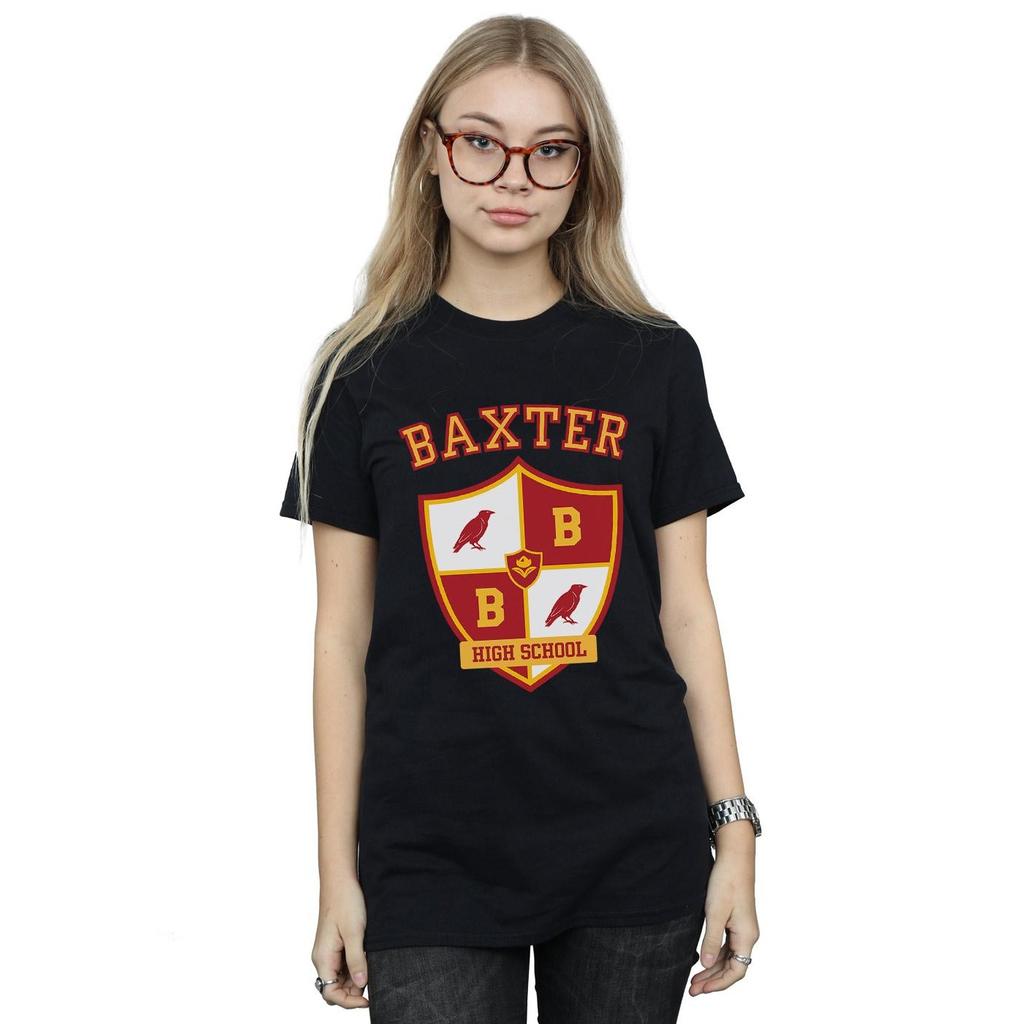 The Chilling Adventures Of Sabrina Womens/Ladies Baxter Crest Cotton Boyfriend T-Shirt