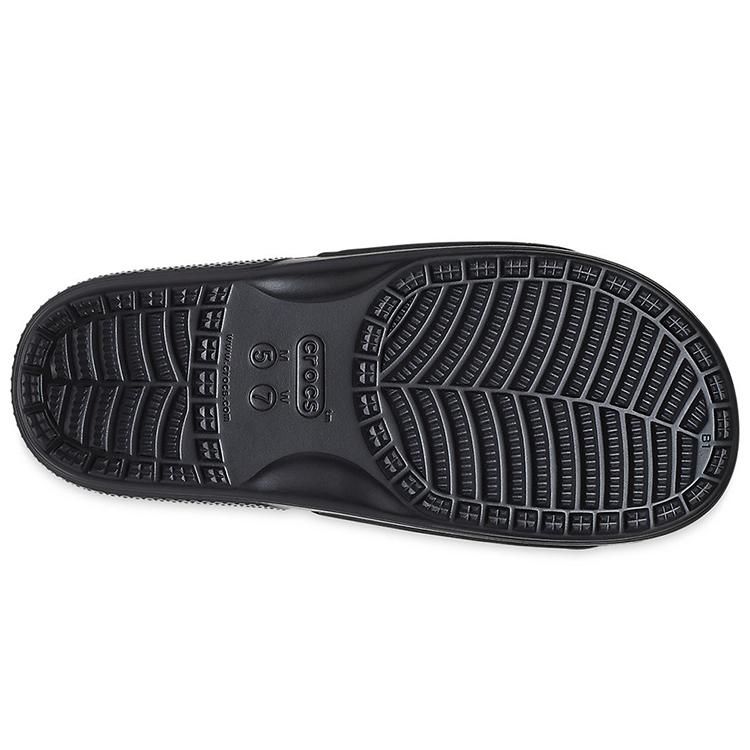Crocs EVA Slide Slippers Unisex Multicolor Black 207557-0C4