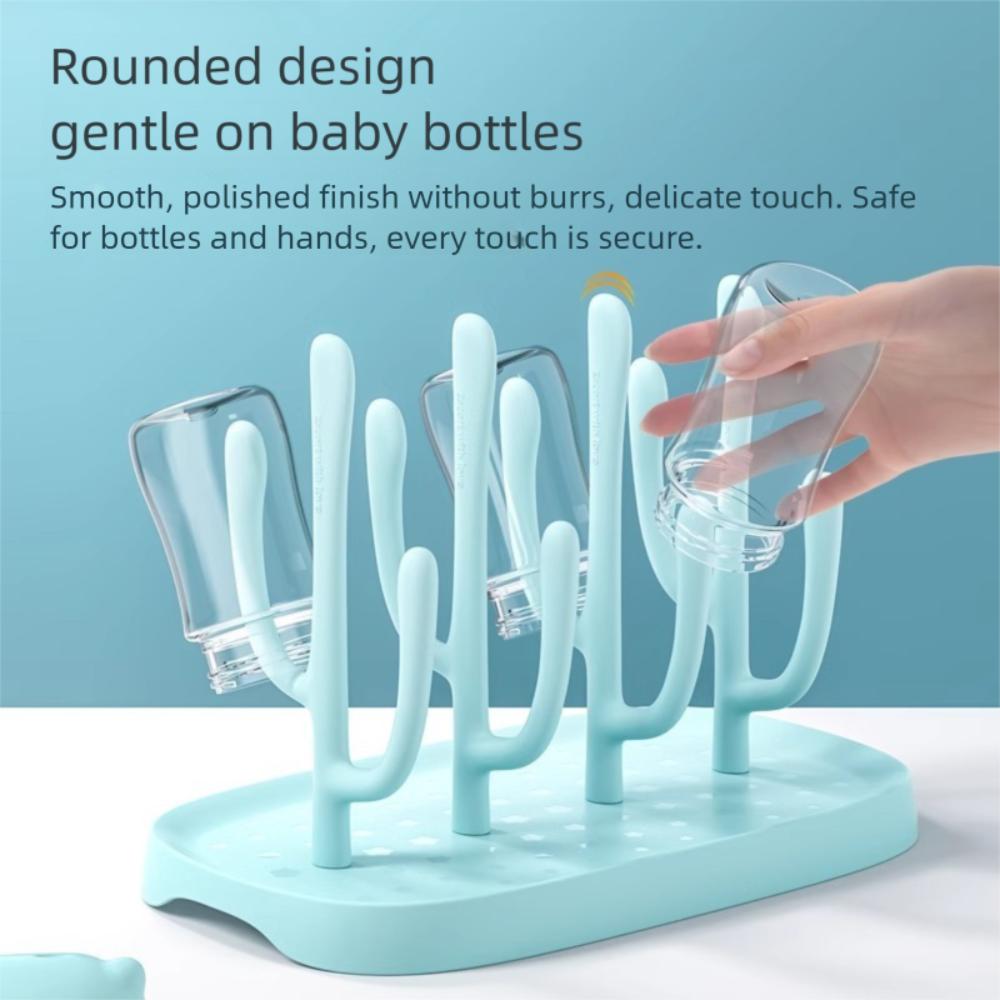 Tragbarer Abtropfständer für Babyflaschen, Flaschen-Schnuller-Aufbewahrungsständer, Langlebiger Trockenständer, Babyzubehör