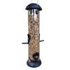 Hanging Birds Feeder Squirrel-proof Birdfeeder Outdoor Birdseed Dispenser Attracts Blue Tits Finches for Garden Wild Birds