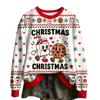 Women's Casual Halloween Print Long Sleeve Round Neck Top for Festive Fall Wear
