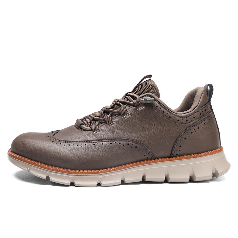 Große Größe 48 49 50 Brogues mit Flügelspitze Britischer Stil Herren Oxford Schuhe Premium Leder Lässige Business Schuhe Brogue