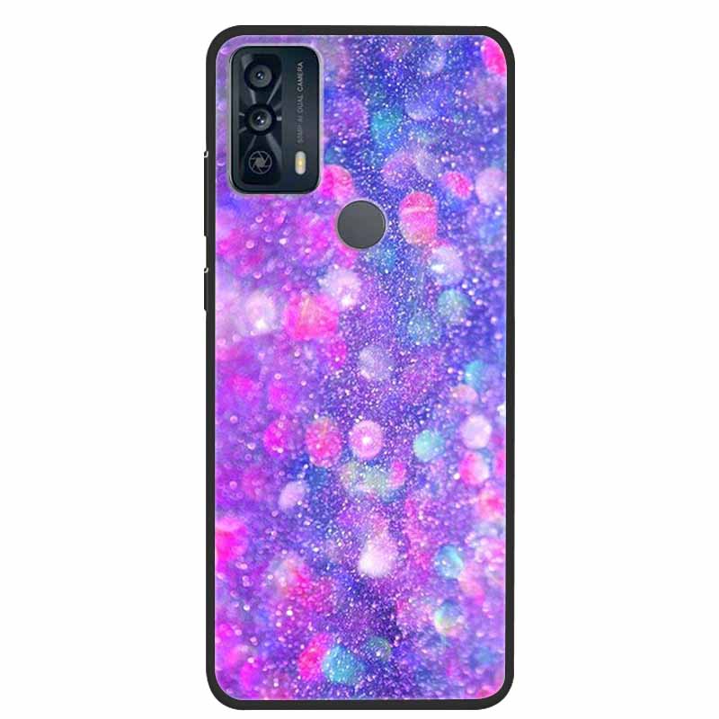 For TCL 20Y 20E Case Luxury Soft Silicone TPU Back Cover For TCL 20Y 20B Phone Cases TCL20Y 20 Y TCL20E Cute 6125F Funda Cartoon