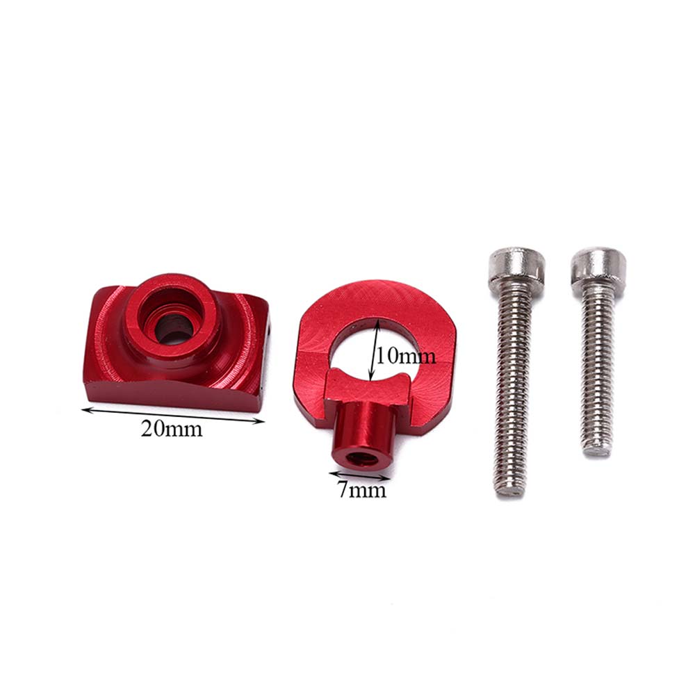 Bicycle Bikes Chain Tugs Adjuster Tensioner Aluminum Alloy BMX Fixie Fastener