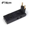 4 in 1 EU Steckdose 180 Grad Rotation Stecker Adapter Verlängerung Protable Power Converter Wand Outlet Stecker Adapter