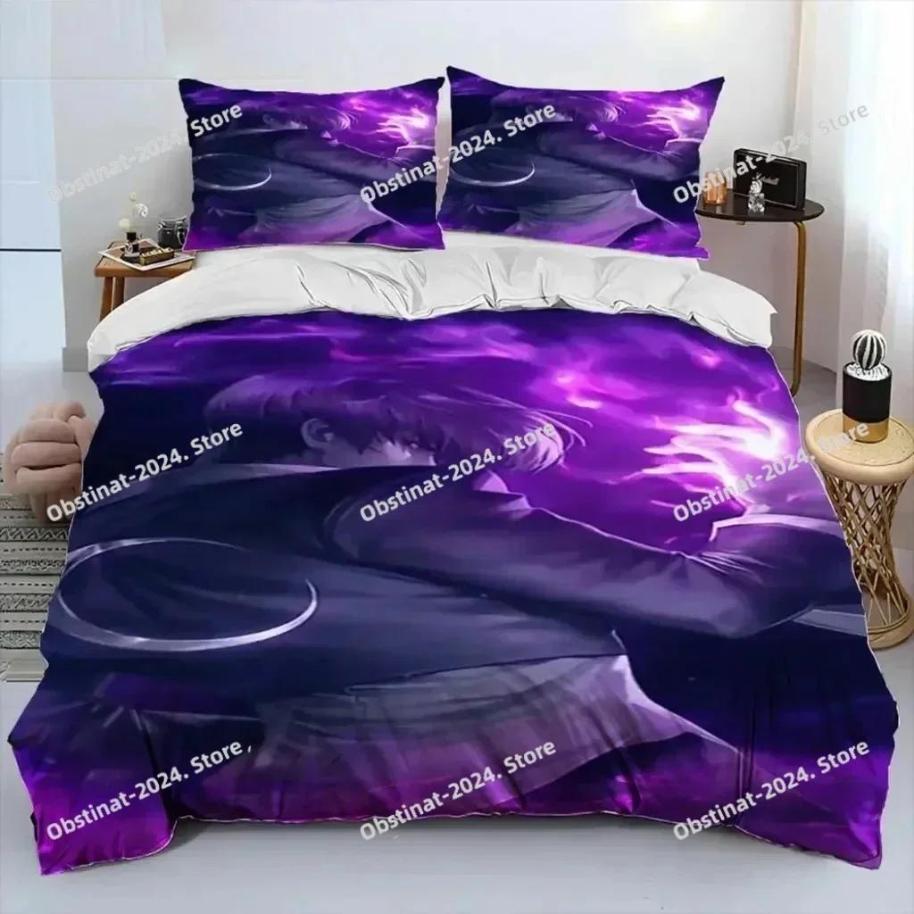 Game King Of Fighters Retro Bedding Set Printed single Comforter Quilt Bed Duvet Cover Pillow Case 3 Pieces Sets Kids Adult Size