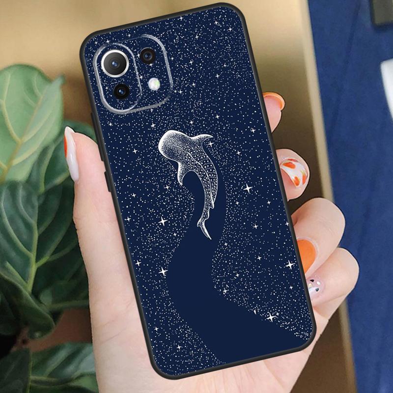 Whale Sharks Fish Case For Xiaomi 15 14 Ultra 13T 14T 15T Pro 17 Pro Max POCO X7 X5 X6 F5 F6 F7 F8 Pro Coque