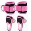 Ankle Straps for Cable Machine Durable Neoprene Padded Ankle Cuffs for Men Women Gym Glute Workout Kickback Exercise
