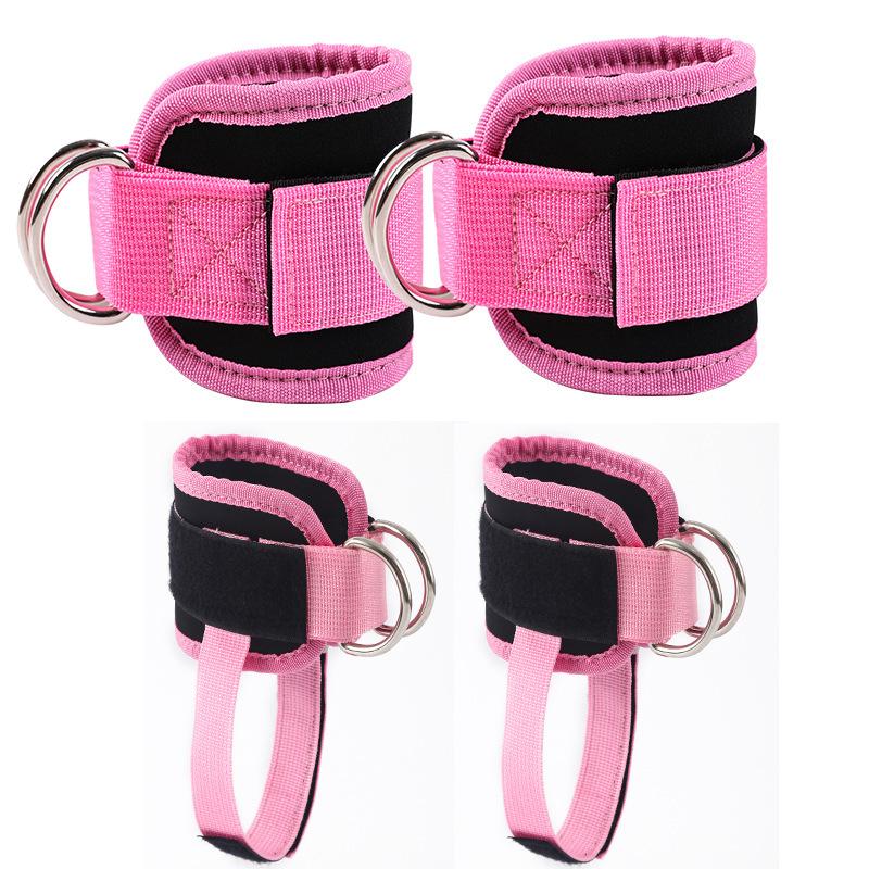 Ankle Straps for Cable Machine Durable Neoprene Padded Ankle Cuffs for Men Women Gym Glute Workout Kickback Exercise