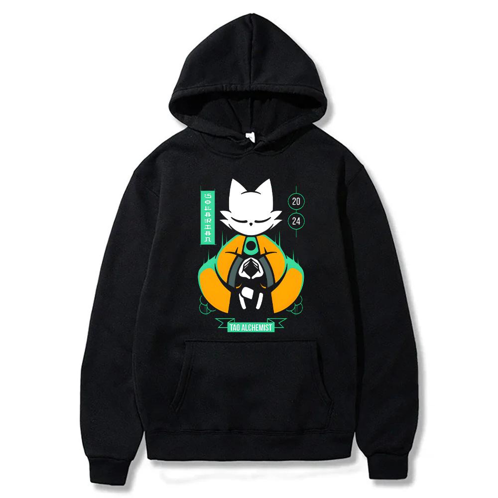Nine Sols Hoodies Yi "Tao Alchemist" Character Sweatshirts Hot Game Cartoon Print Clothes High Street Casual Pullovers