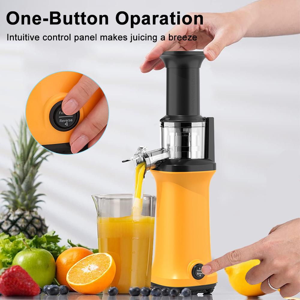 Portable Electric Juicer Juice Residue Separation Juicer for Household Vegetable Fruit MultiFunction Blender Mini Juice Squeezer
