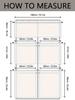 1pc Small Window Curtains for Bedroom Short Curtain for Bathroom Living Room, Peony Print Through Rod Blackout Curtains (95%)