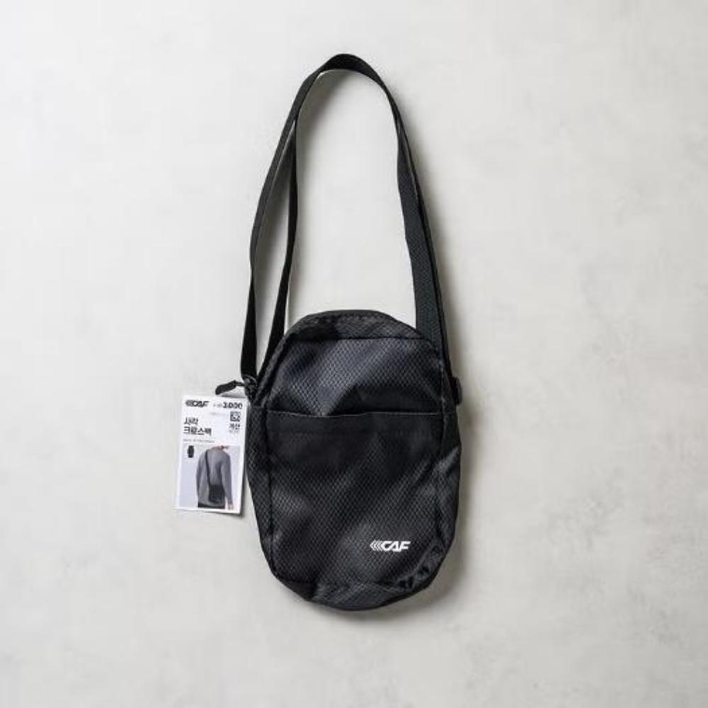 

Сумка кросбоді CAF Square (Бежевий / Чорний) чорний