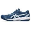 Asics 4 Indoor Sports Size 401 2E GEL-TASK Shoes, 1071A103, Men's, (Mako Blue/White), 25.0 Cm,