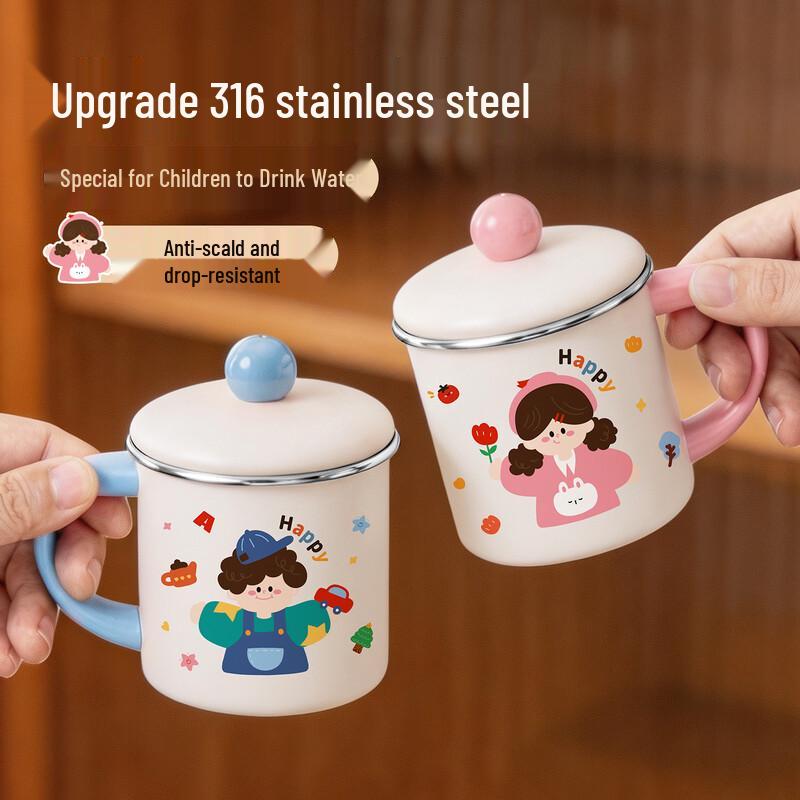 Qifeng 316L Stainless Steel Children's Bowl and Cup