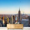 City Landscape Mural Living Room Bedroom Urban Architecture Wallpaper Home Decor