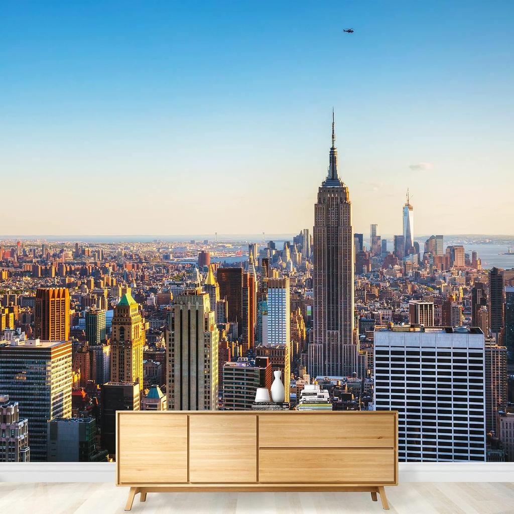 City Landscape Mural Living Room Bedroom Urban Architecture Wallpaper Home Decor