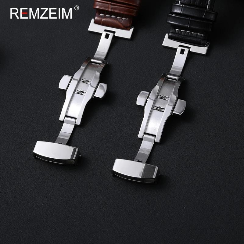 Leather Smartwatch Strap with Butterfly Clasp for Apple Watch Band 44/40/49/45/41/38/42mm for IWatch 10 9 8 Se 7 6 5 4 Ultra 2