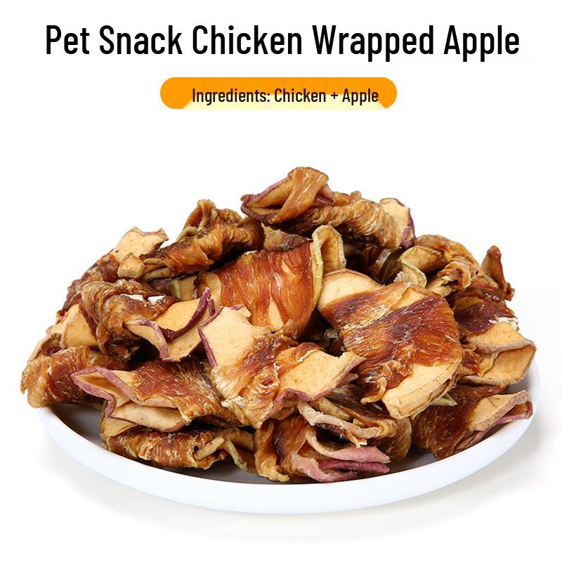 Chicken & Duck Jerky Dental Chews for Puppy Training - Small Breed Dogs & Cats