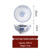 10-inch High-Footed Ceramic Douli Ramen Bowl