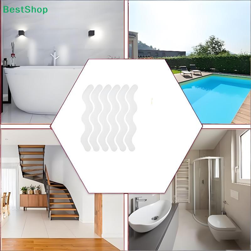 Transparent Bathroom Bathtub Anti Slip Sticker Strong Adhesive Easy To Cut Waterproof Anti Fall Safety Sticker
