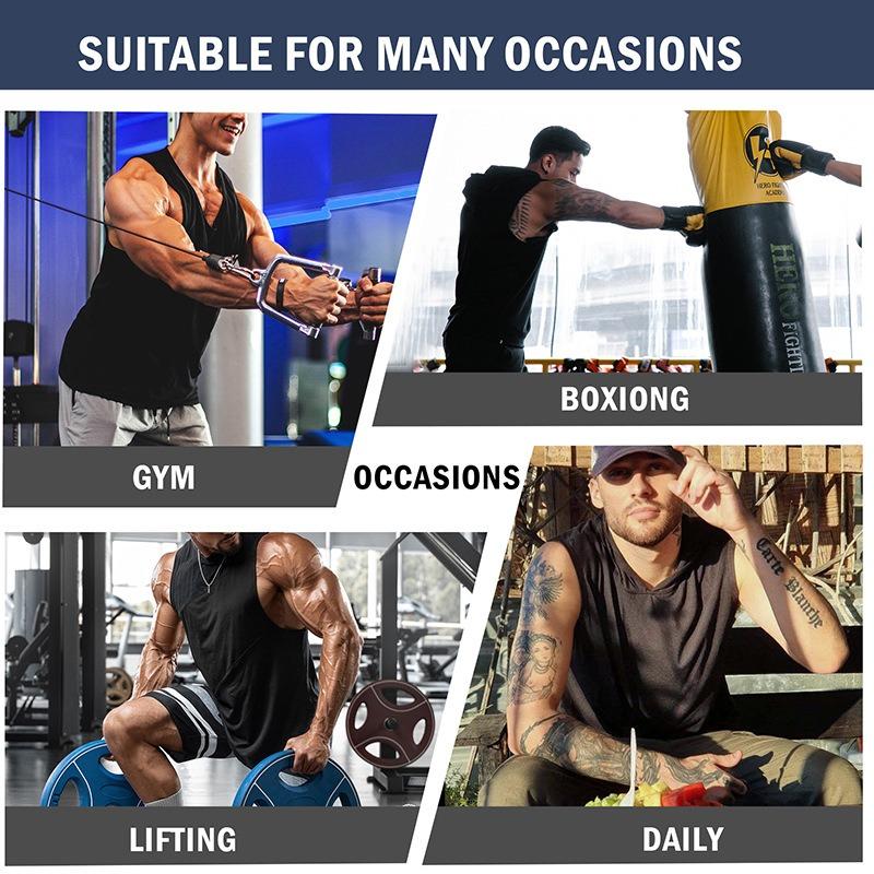 Men S Hooded Quick Dry Vest For Summer Outdoor Sports Fitness
