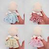 G-Trigger Plush Toy Clothes 10cm Retro Print Dress for Plush Toys, Red [Used]