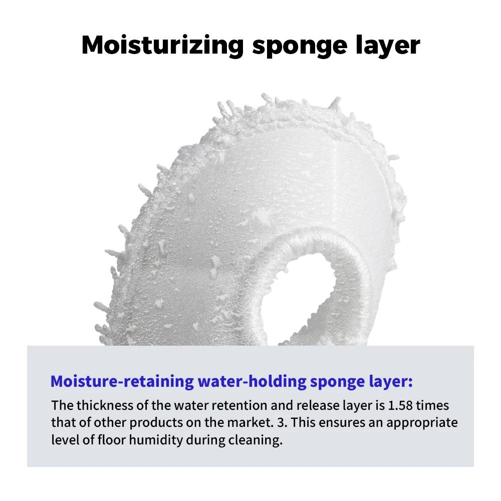 Mop Cloth For Ecovacs X1 OMNI/TURBO/MAX / X1S PRO,T20 PRO/MAX/PRO PLUS,T10 OMNI/ TURBO/MAX Accessories Robot Vacuum Cleaner Part
