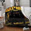 1 stuks Batman, Superhelden Deken Lichtgewicht Flanellen Plaid Voor Bank, Bed, Reizen, Kamperen, Woonkamer, Kantoor, Bank, Stoel, En Bed