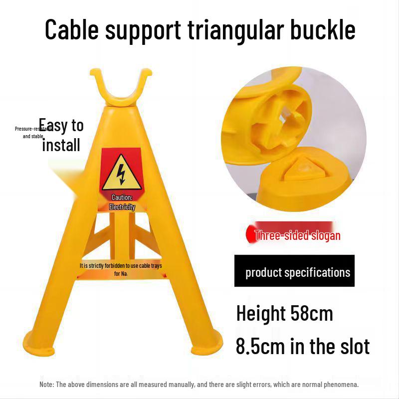 Triangular PVC Insulated Cable Support and Unwinding Stand