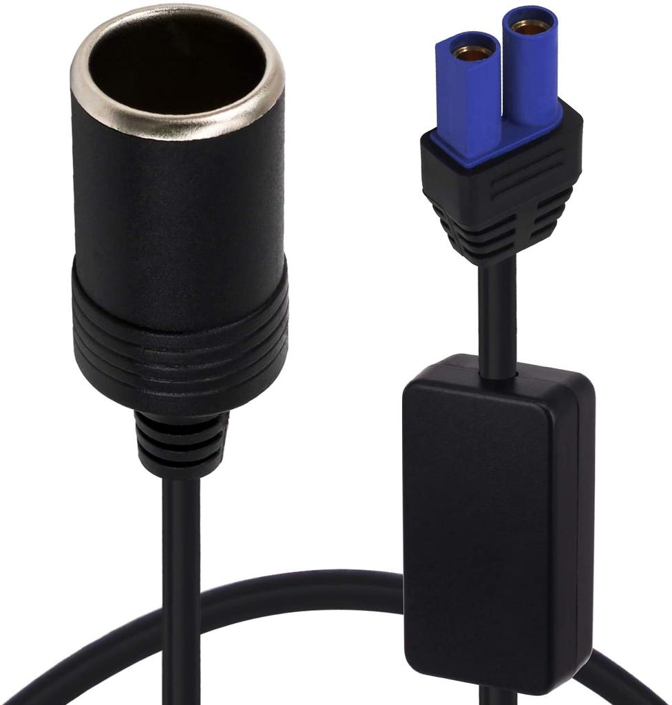 New EC-5 Clip-on Cigarette Lighter Power Socket Adaptor for EC5 Car Jump Starter Car Battery Booster