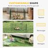8 Panel Pet Playpen for Small Dogs Indoor Outdoor 60 cm Height
